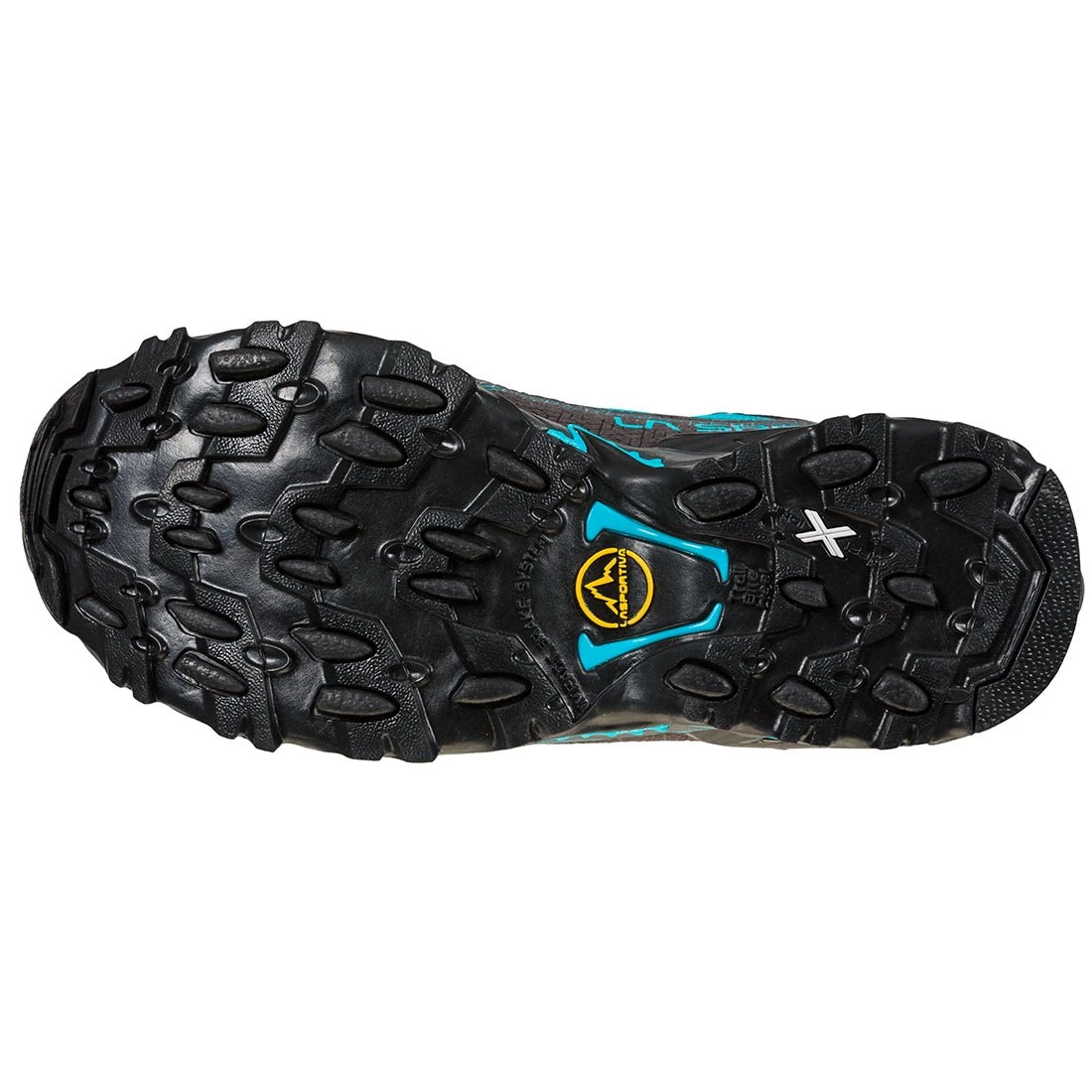 La Sportiva Ultra Raptor II Mid Wide GTX Womens Hiking Boot - Carbon/Topaz 7 La Sportiva Ultra Raptor II Mid Wide GTX Womens Hiking Boot - Carbon/Topaz - Image 5