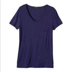 PrAna Hildi Womens Short Sleeve Top -Mountaineering Equipment Store prAnaHildiTopWomens Indigo 01