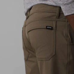 PrAna Stretch Zion AT Mens Pant 32 Inseam -Mountaineering Equipment Store prAna Stretch Zion AT Pant Slate Green 03