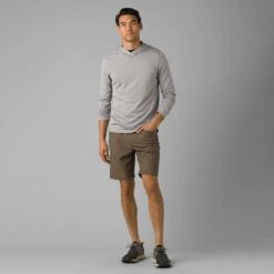 PrAna Brion II Mens Shorts 9 Inseam 14 PrAna Brion II Mens Shorts 9 Inseam -Mountaineering Equipment Store prana Brion II Mens Shorts Mud 03