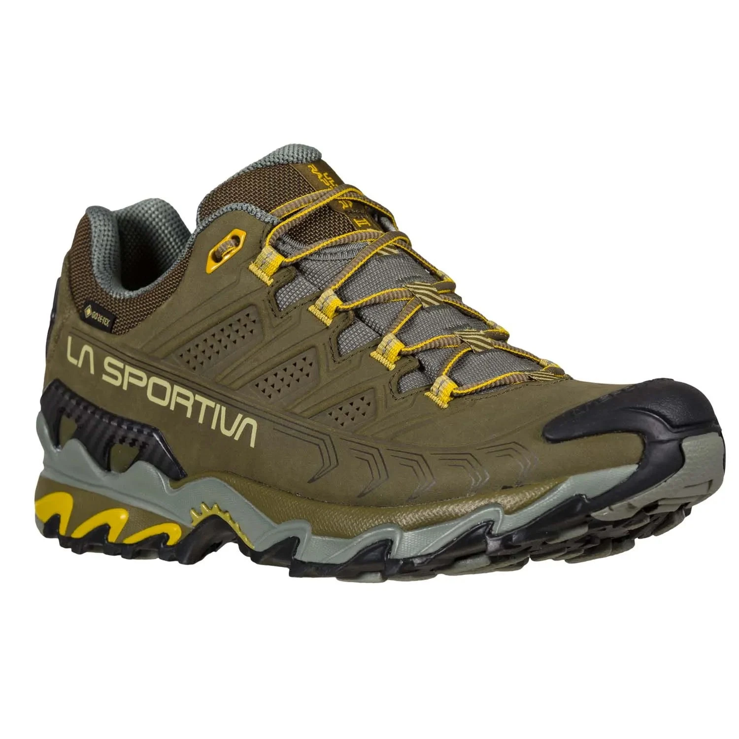 La Sportiva Ultra Raptor II Leather Wide GTX Mens Hiking Shoe - Ivy/Cedar 3 La Sportiva Ultra Raptor II Leather Wide GTX Mens Hiking Shoe - Ivy/Cedar
